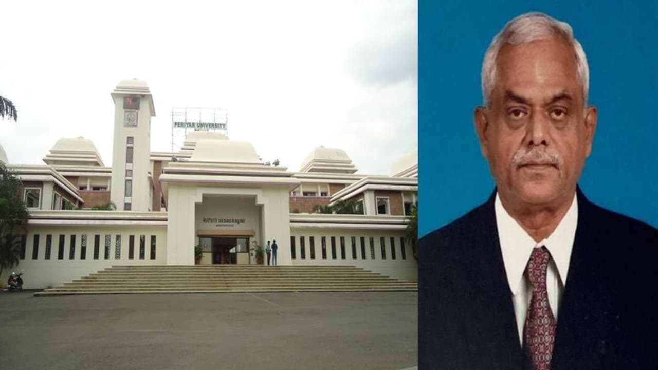 பெரியார் பல்கலை. துணை வேந்தர் பதவிக்காலம் நீட்டிப்பு.! ஆளுநரின் உத்தரவுக்கு எதிராக சீறும் அரசியல் கட்சிகள்!! பெரியார் பல்கலை. துணை வேந்தர் பதவிக்காலம் நீட்டிப்பு.! ஆளுநரின் உத்தரவுக்கு எதிராக சீறும் அரசியல் கட்சிகள்!!