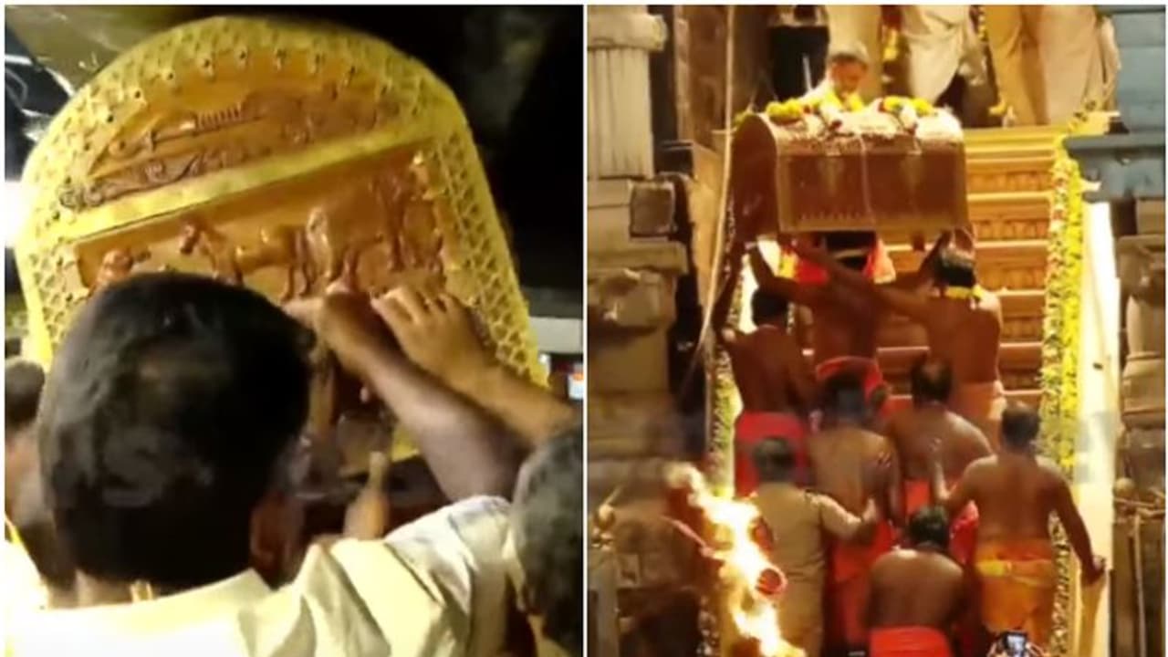 41 ദിവസത്തെ കഠിനവൃതകാലത്തിന് പരിസമാപ്തി, ശബരിമലയിൽ ഇന്ന് മണ്ഡലപൂജ, നടയടക്കും; മകരവിളക്കിന് വിപുലമായ ഒരുക്കങ്ങൾ 41 ദിവസത്തെ കഠിനവൃതകാലത്തിന് പരിസമാപ്തി, ശബരിമലയിൽ ഇന്ന് മണ്ഡലപൂജ, നടയടക്കും; മകരവിളക്കിന് വിപുലമായ ഒരുക്കങ്ങൾ