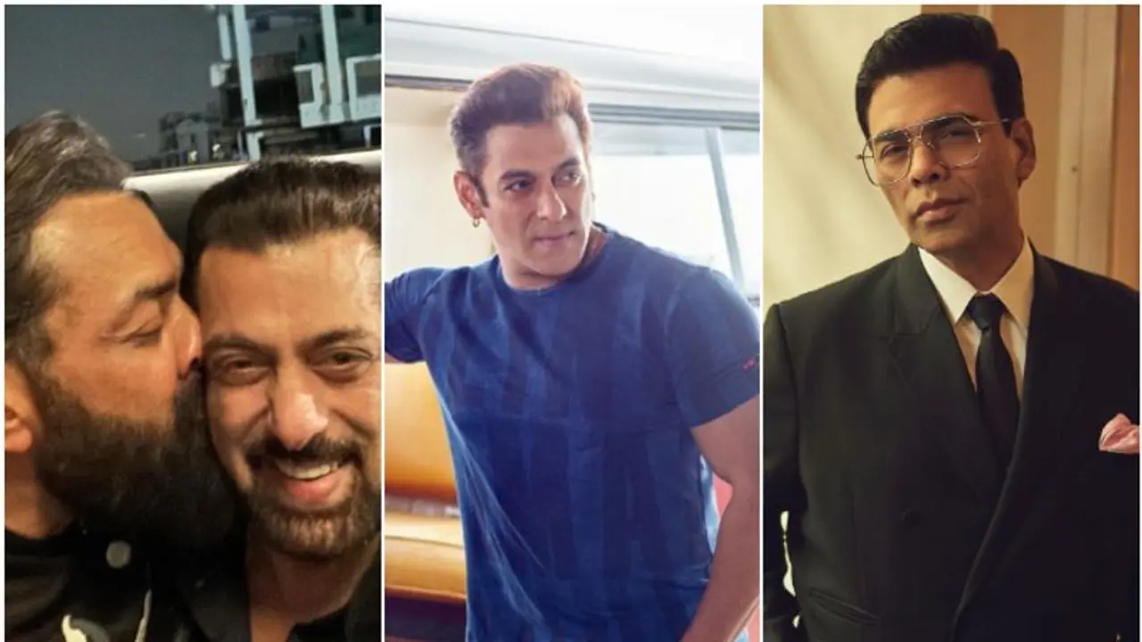 Bobby Deol, Karan Johar and others wish Salman Khan on birthday; fans gather outside his apartment Watch Bobby Deol, Karan Johar and others wish Salman Khan on birthday; fans gather outside his apartment Watch