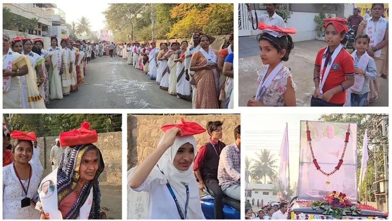 ಜ್ಞಾನಯೋಗಾಶ್ರಮದಲ್ಲಿ ಸಿದ್ದೇಶ್ವರ ಶ್ರೀಗಳ ಗುರುವಂದನೆ: 4 ಸಾವಿರ ಮಹಿಳೆಯರಿಂದ ಬೃಹತ್ ಶೋಭಾಯಾತ್ರೆ!