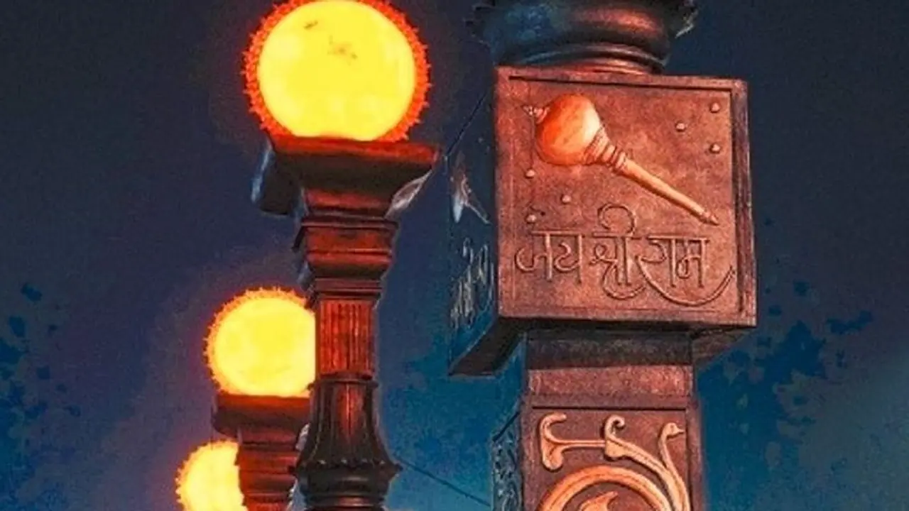 ಅಯೋಧ್ಯೆ ಧರ್ಮಪಥದಲ್ಲಿ 40 ಸೂರ್ಯಸ್ತಂಭ ನಿರ್ಮಾಣ: ಉರಿದಾಗ ಸೂರ್ಯನಂತೆ ಕಂಗೊಳಿಸಲಿರುವ ಬೀದಿದೀಪಗಳು