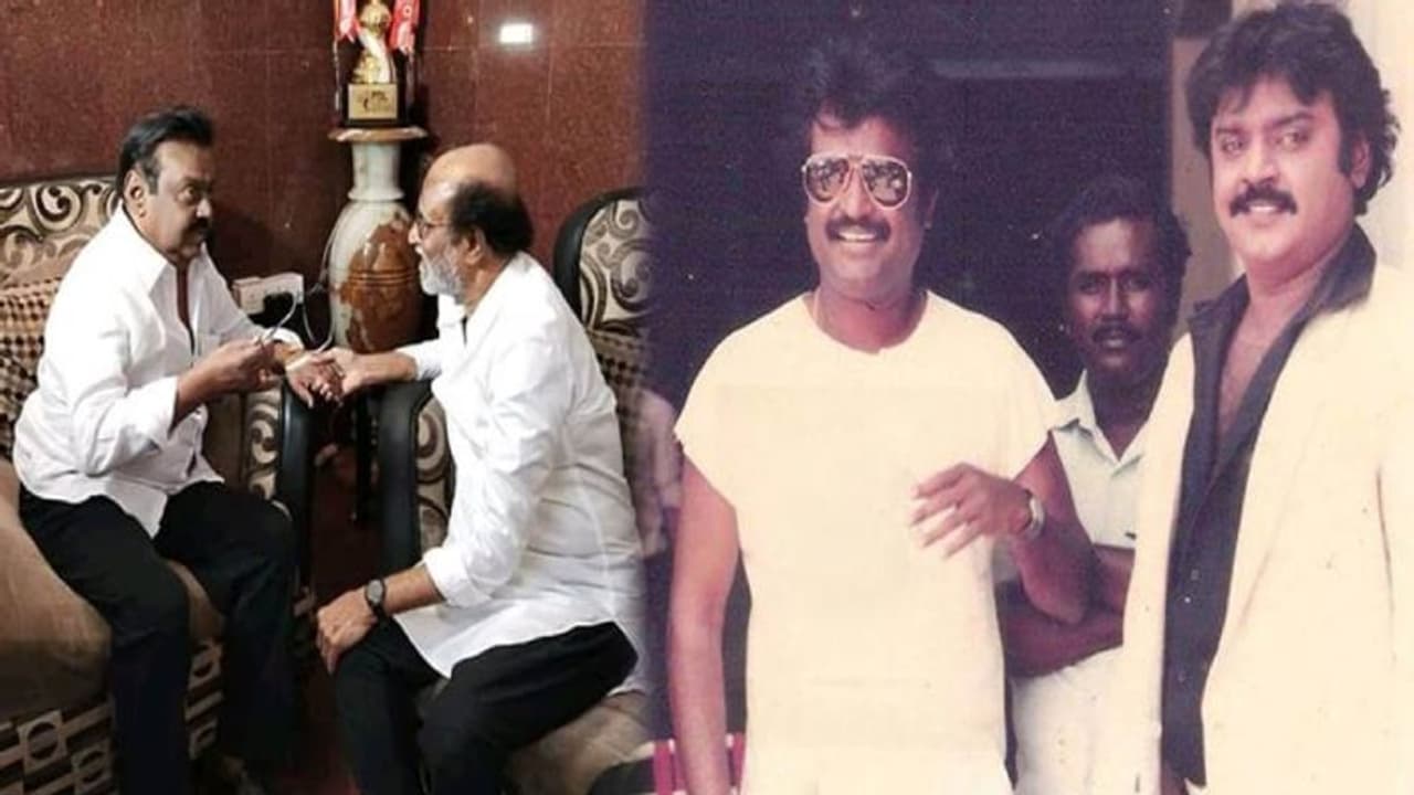 Rajinikanth : என் நண்பன்; மதுரை வீரன் விஜயகாந்துக்கு பத்ம பூஷன் விருது.. ரொம்ப மகிழ்ச்சி ரஜினிகாந்த் வாழ்த்து