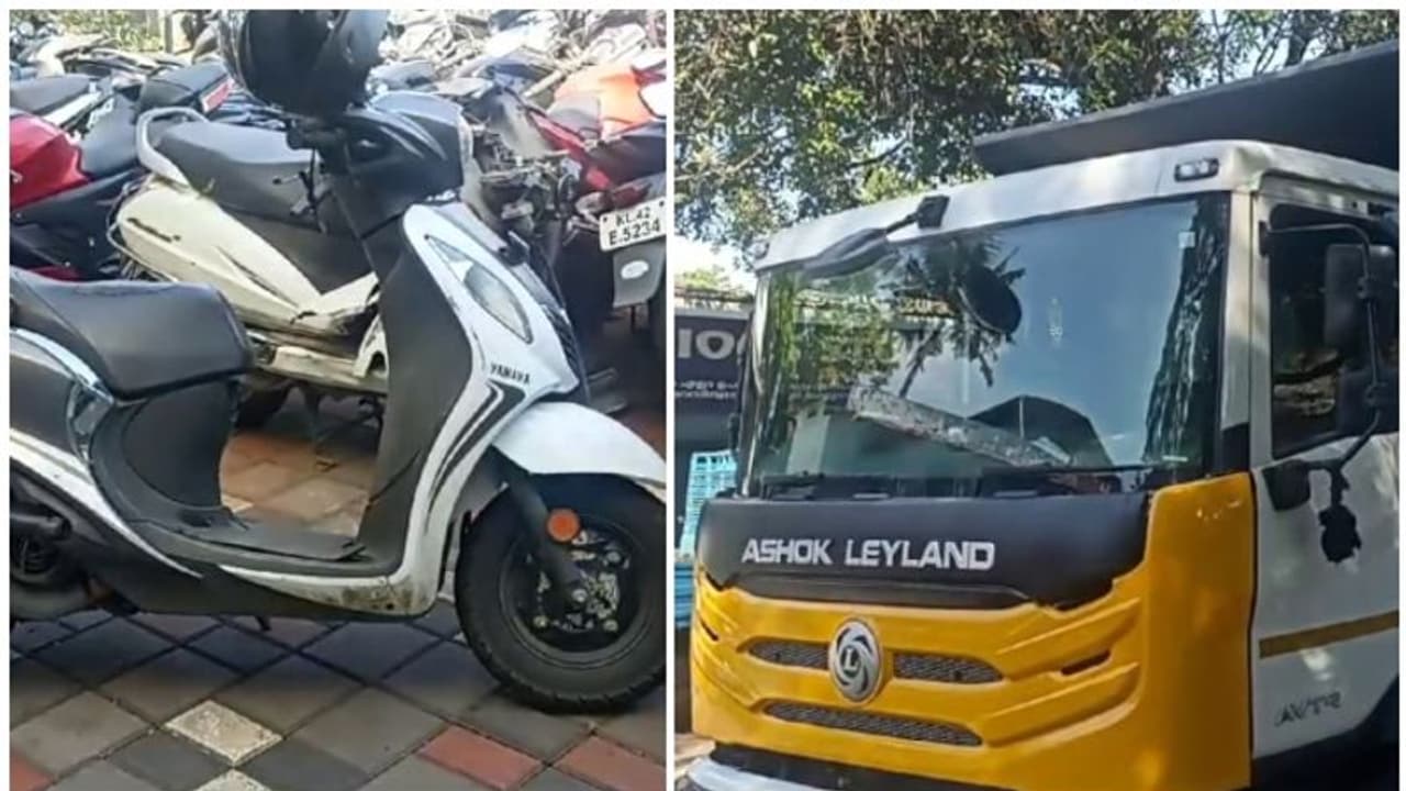 ആലുവ പൊലീസ് സ്റ്റേഷന് മുന്നിൽ സ്കൂട്ടർ ലോറിയിലിടിച്ചു, റിട്ട. പൊലീസുദ്യോഗസ്ഥൻ മരിച്ചു ആലുവ പൊലീസ് സ്റ്റേഷന് മുന്നിൽ സ്കൂട്ടർ ലോറിയിലിടിച്ചു, റിട്ട. പൊലീസുദ്യോഗസ്ഥൻ മരിച്ചു