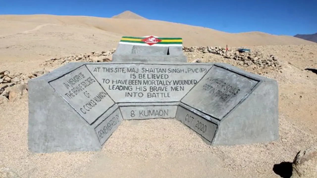 'No change in Rezang La memorial...' Govt fact-checks claims of dismantling of landmark in buffer zone (WATCH)