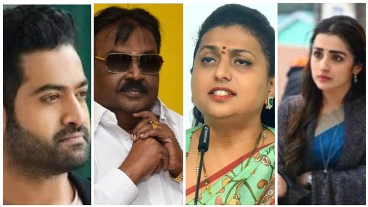 ரோஜா, த்ரிஷா, ஜூனியர் NTR உள்ளிட்ட பல பிரபலங்கள் விஜயகாந்த் மறைவுக்கு இரங்கல்..!