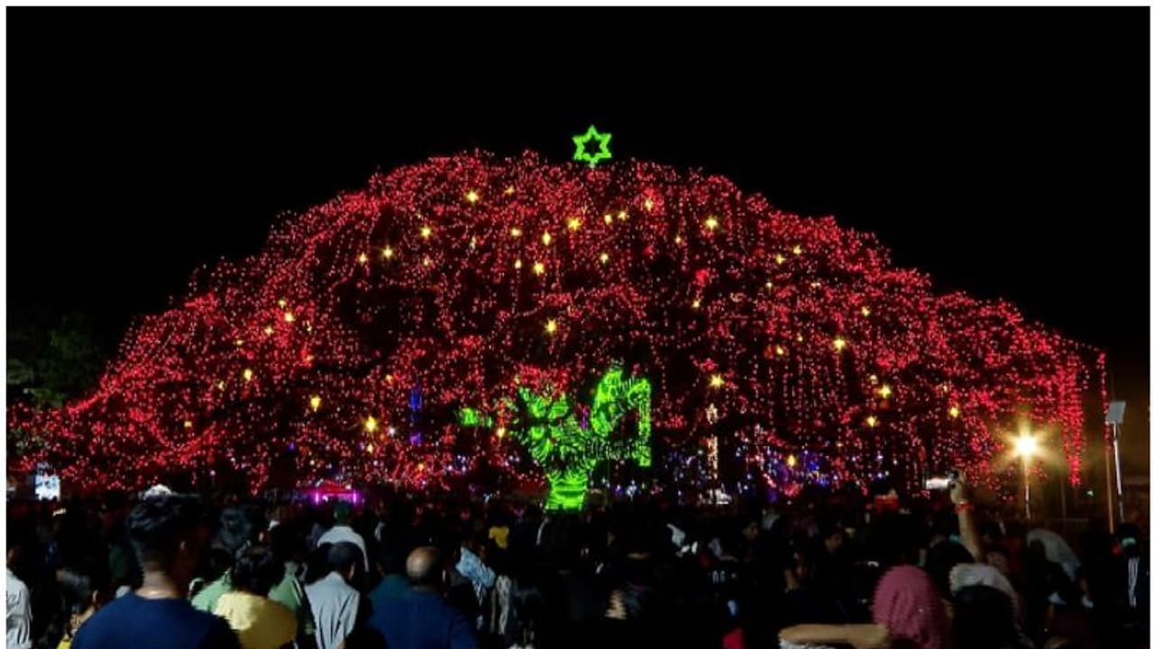 നിറങ്ങള് പെയ്തിറങ്ങിയ മഴമരം, ഫോർട്ട് കൊച്ചിയിലെ വെളിച്ചത്തിനെന്തു വെളിച്ചം ! നിറങ്ങള് പെയ്തിറങ്ങിയ മഴമരം, ഫോർട്ട് കൊച്ചിയിലെ വെളിച്ചത്തിനെന്തു വെളിച്ചം !