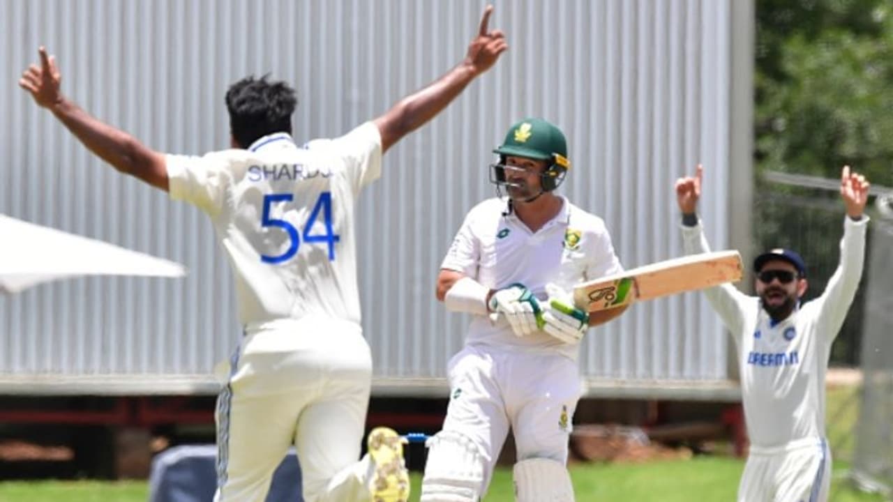 എല്ഗാര് വീണിട്ടും വീഴാതെ ദക്ഷിണാഫ്രിക്ക, സെഞ്ചൂറിയന് ടെസ്റ്റില് ഇന്ത്യക്കെതിരെ കൂറ്റൻ ലീഡിലേക്ക് എല്ഗാര് വീണിട്ടും വീഴാതെ ദക്ഷിണാഫ്രിക്ക, സെഞ്ചൂറിയന് ടെസ്റ്റില് ഇന്ത്യക്കെതിരെ കൂറ്റൻ ലീഡിലേക്ക്