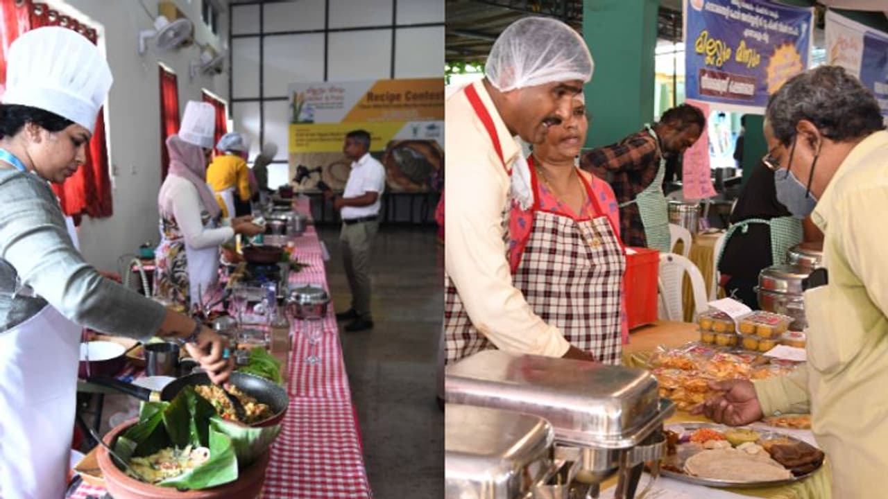 വെറൈറ്റി വേണോ? കടൽപായൽ ഹൽവ, നീരാളി പൊരിച്ചത്, ചാമ സാഗരസദ്യ, 'മില്ലറ്റും മീനും' കൊച്ചിയിൽ