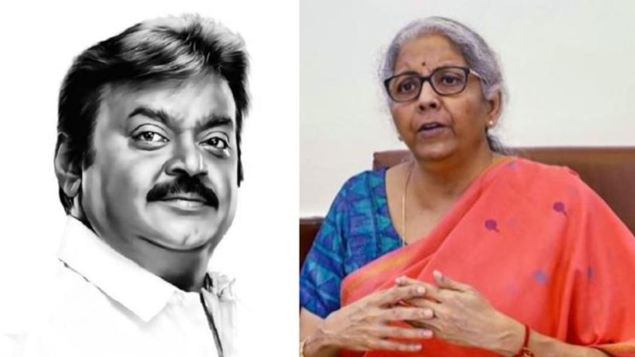 தீவுத்திடலில் கேப்டன் விஜயகாந்த் உடல் இன்று நேரில் அஞ்சலி செலுத்தவுள்ளார் அமைச்சர் நிர்மலா சீதாராமன்!