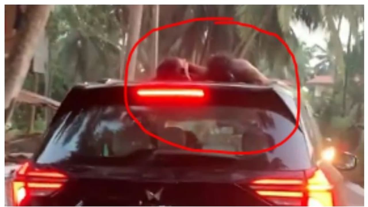 'ഓടുന്ന കാറിന്റെ മുകളിൽ കിടന്നുറങ്ങുന്ന കുട്ടികൾ'; ഗോവയില് സഞ്ചാരികൾക്ക് നിയന്ത്രണം വേണമെന്ന് സോഷ്യല് മീഡിയ 'ഓടുന്ന കാറിന്റെ മുകളിൽ കിടന്നുറങ്ങുന്ന കുട്ടികൾ'; ഗോവയില് സഞ്ചാരികൾക്ക് നിയന്ത്രണം വേണമെന്ന് സോഷ്യല് മീഡിയ