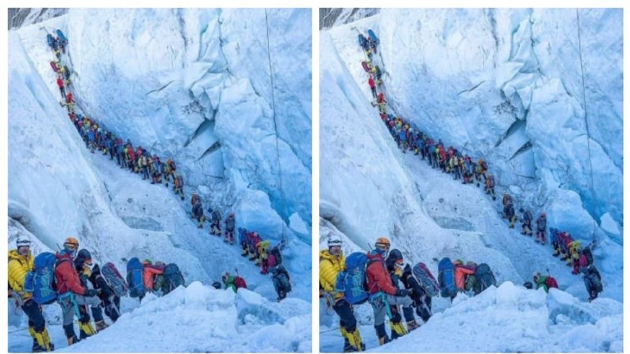'എന്ത്, ഏവറസ്റ്റിലും ട്രാഫിക് ബ്ലോക്കോ?'; ഏവറസ്റ്റിലേക്കുള്ള തിരക്കേറിയ ഒറ്റയടി പാതയുടെ ചിത്രം വൈറല്‍ !