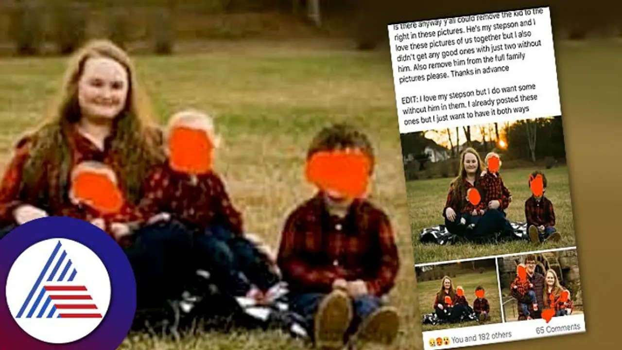 ಮಲಮಗನನ್ನು ಫೋಟೋದಿಂದ ಡಿಲಿಟ್ ಮಾಡಿ… ಮಲತಾಯಿ ಪೋಸ್ಟ್ ವೈರಲ್! ಮಲಮಗನನ್ನು ಫೋಟೋದಿಂದ ಡಿಲಿಟ್ ಮಾಡಿ… ಮಲತಾಯಿ ಪೋಸ್ಟ್ ವೈರಲ್!