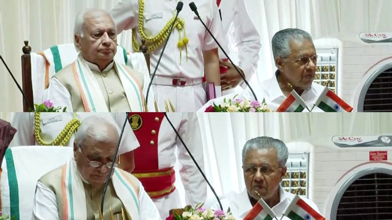 മഞ്ഞുരുകിയില്ല! സത്യപ്രതിജ്ഞ വേദിയിലും പരസ്പരം മിണ്ടാതെ, മുഖം കൊടുക്കാതെ മുഖ്യമന്ത്രിയും ഗവര്ണറും മഞ്ഞുരുകിയില്ല! സത്യപ്രതിജ്ഞ വേദിയിലും പരസ്പരം മിണ്ടാതെ, മുഖം കൊടുക്കാതെ മുഖ്യമന്ത്രിയും ഗവര്ണറും