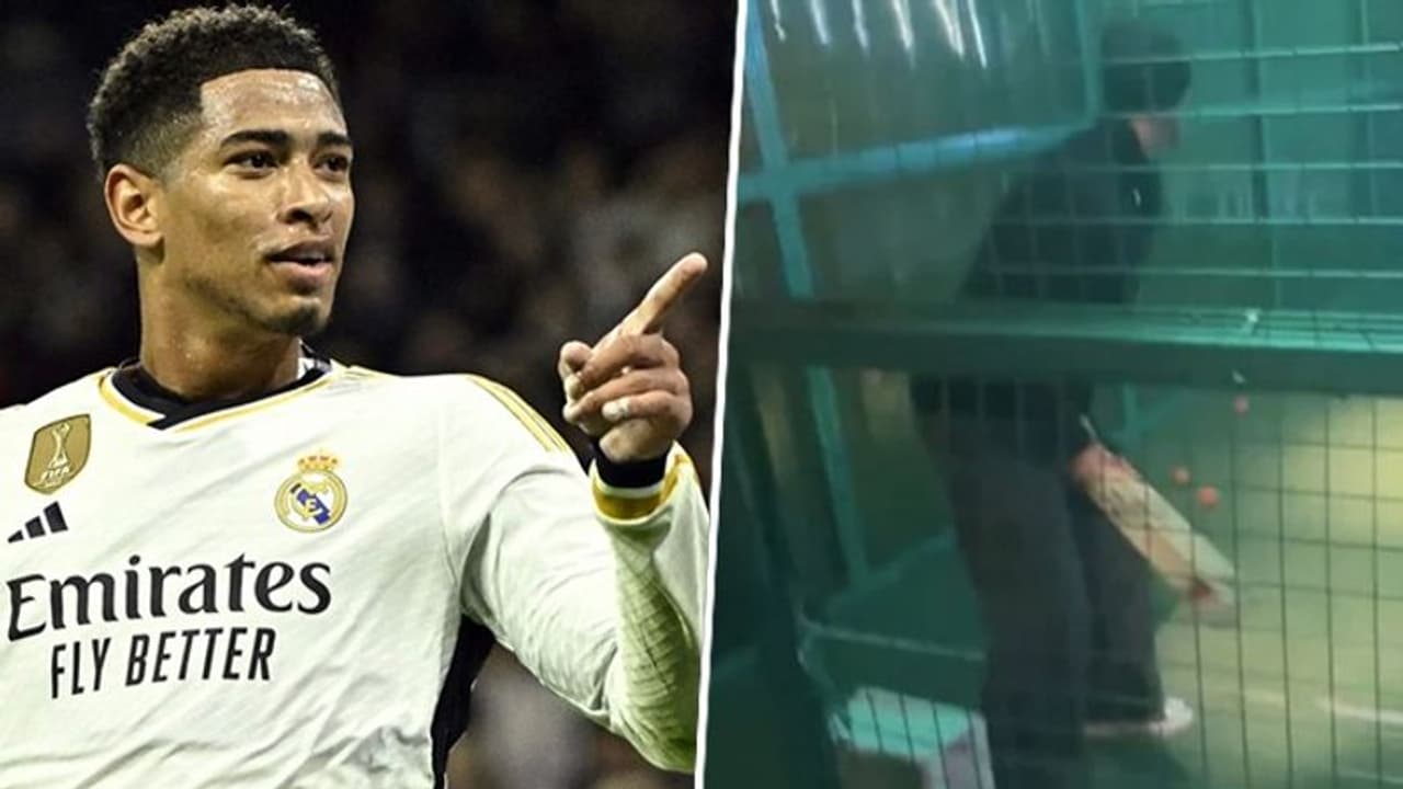 Real Madrid star Jude Bellingham shows off his batting skills; video goes viral (WATCH) Real Madrid star Jude Bellingham shows off his batting skills; video goes viral (WATCH)