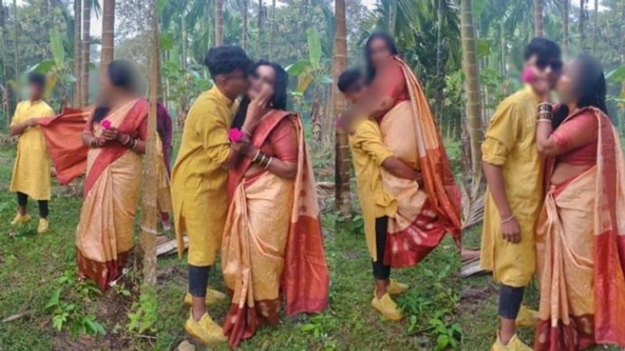 'ഇതാണോ അമ്മയും മകനും തമ്മിലുള്ള ബന്ധം'; അധ്യാപിക വിദ്യാർഥി ഫോട്ടോ ഷൂട്ടിൽ വ്യാപക വിമർശനം 'ഇതാണോ അമ്മയും മകനും തമ്മിലുള്ള ബന്ധം'; അധ്യാപിക വിദ്യാർഥി ഫോട്ടോ ഷൂട്ടിൽ വ്യാപക വിമർശനം