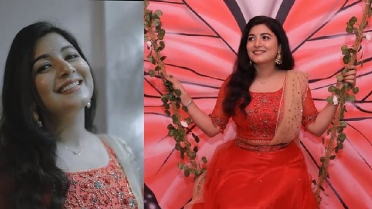 ചുവപ്പിൽ മനോഹരിയായി പ്രേക്ഷകരുടെ സ്വന്തം 'അപ്പു'; വീഡിയോ