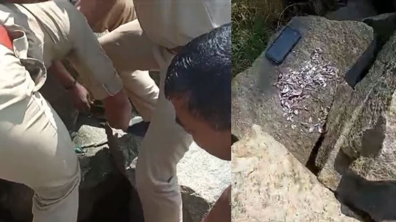 ചിത്രമെടുക്കുന്നതിനിടെ ഫോണ്‍ ബീച്ചിലെ പാറക്കൂട്ടത്തിൽ കുടുങ്ങി, യുവാവിന് സഹായവുമായി ഫയർഫോഴ്സ് സംഘം