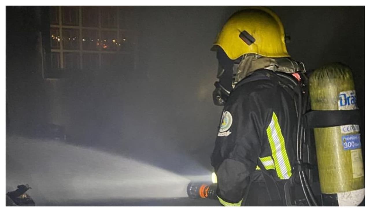 സൗദിയിൽ വീടിന് തീപിടിച്ച് രണ്ടുപേർക്ക് പരിക്ക്