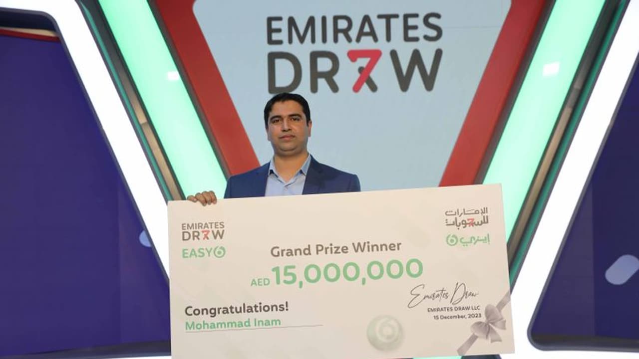 എമിറേറ്റ്സ് ഡ്രോ ഈസി6 ഗെയിമിൽ 15 മില്യൺ ദിർഹം നേടി പാകിസ്ഥാനി എമിറേറ്റ്സ് ഡ്രോ ഈസി6 ഗെയിമിൽ 15 മില്യൺ ദിർഹം നേടി പാകിസ്ഥാനി