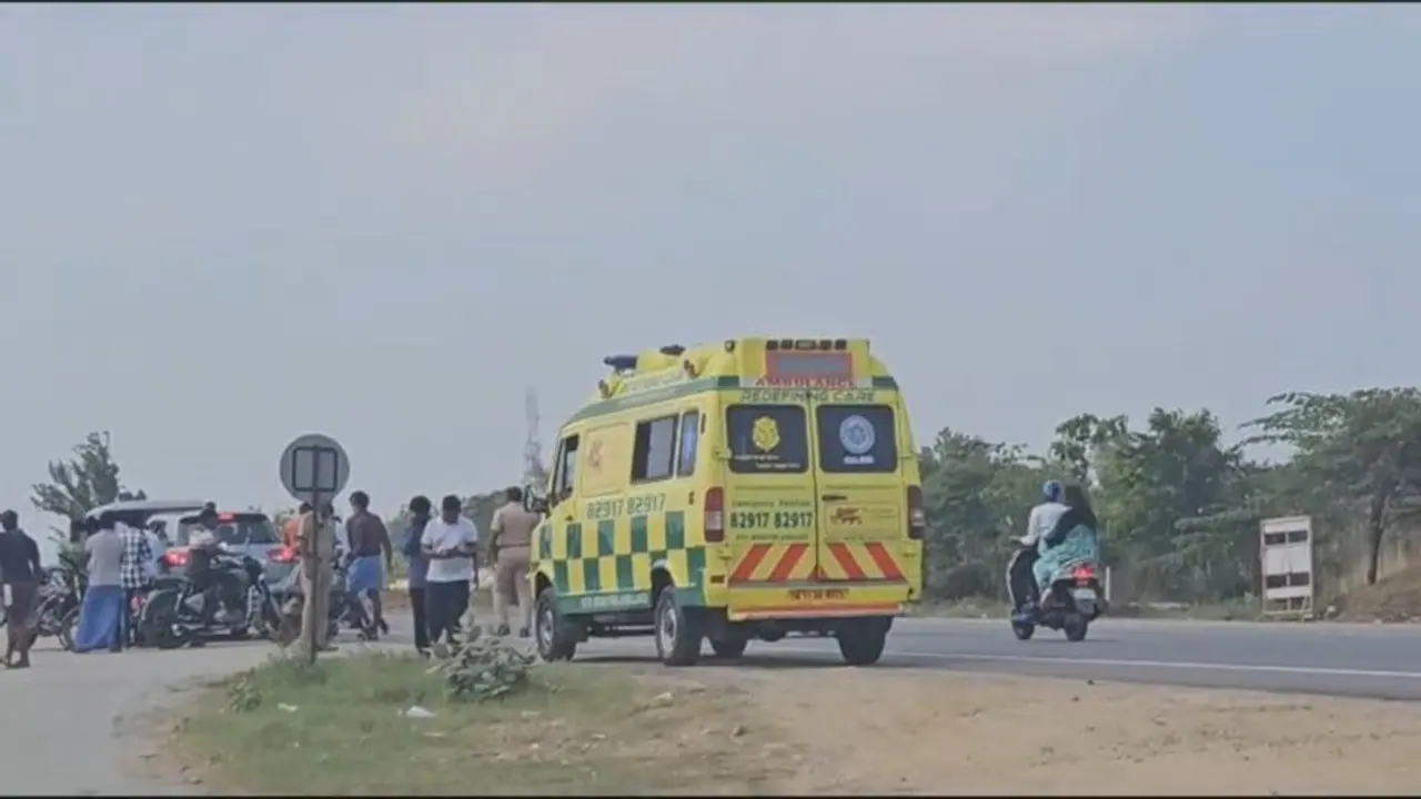 திருத்தணியில் கொரோனா பாதித்த பெண்ணின் உடலை ஊருக்குள் கொண்டுவர எதிர்ப்பு; நெடுஞ்சாலையில் பரபரப்பு