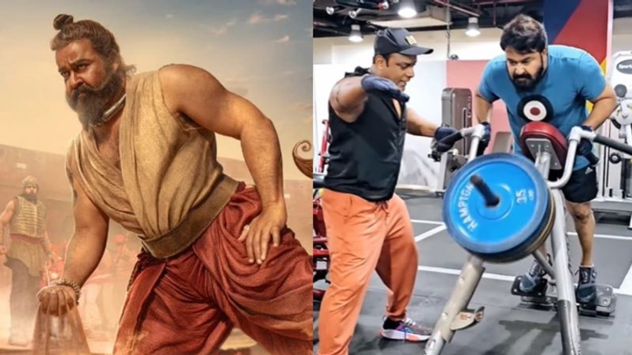 വ്യായാമം പറ്റാത്ത സാഹചര്യത്തില്‍ എടുത്ത '4 ഡി' തീരുമാനം; മോഹന്‍ലാല്‍ 'വാലിബനാ'യതിനെക്കുറിച്ച് ട്രെയ്‍നര്‍