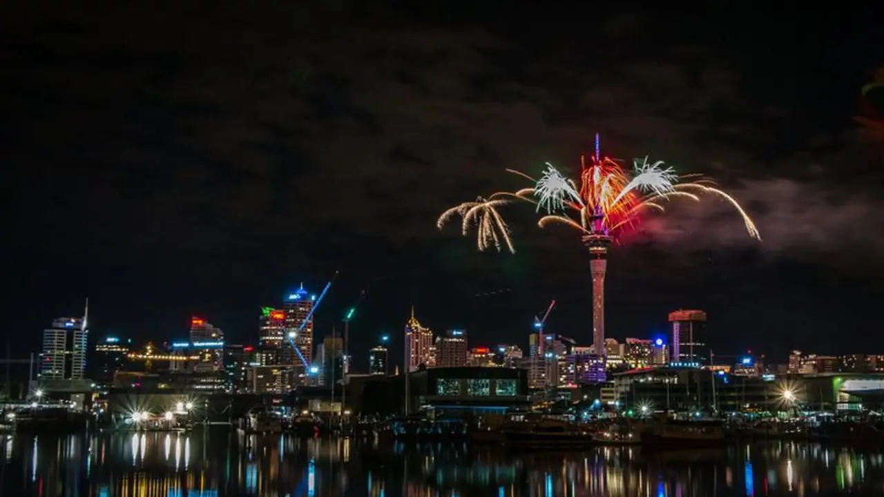 New Zealand rings in 2024 with spectacular fireworks display at Auckland's Sky Tower (WATCH)
