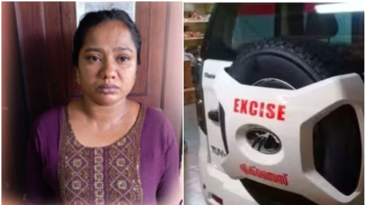 എക്സൈസിനെ കണ്ടതോടെ ഭര്ത്താവ് ഓടി, ഭാര്യ അറസ്റ്റില്; പിടിച്ചെടുത്തത് 59 ലിറ്റര് മദ്യം എക്സൈസിനെ കണ്ടതോടെ ഭര്ത്താവ് ഓടി, ഭാര്യ അറസ്റ്റില്; പിടിച്ചെടുത്തത് 59 ലിറ്റര് മദ്യം