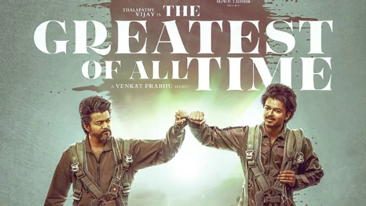 Thalapathy 68 first look: Vijay to play double role in upcoming film titled, 'The Greatest of All Time' Thalapathy 68 first look: Vijay to play double role in upcoming film titled, 'The Greatest of All Time'