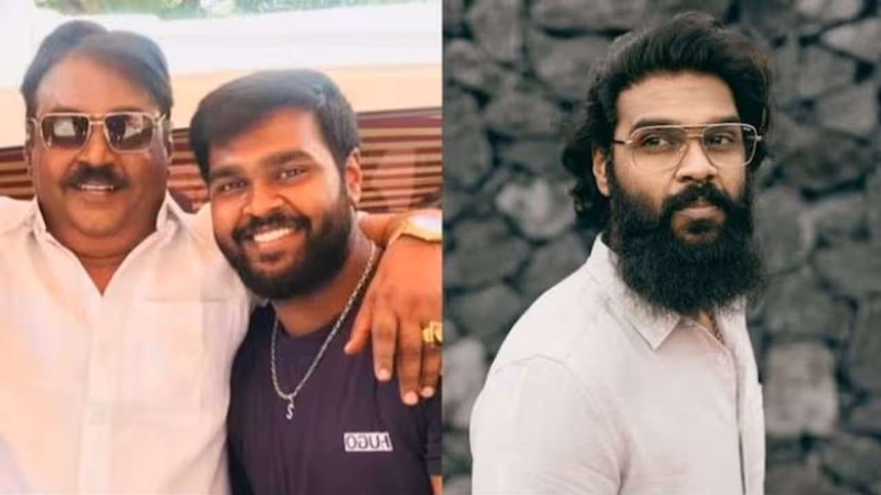 விஜயகாந்த் பிறந்தாநாள் விழா.! திடீரென மயங்கி விழுந்த சண்முகபாண்டியன் விஜயகாந்த் பிறந்தாநாள் விழா.! திடீரென மயங்கி விழுந்த சண்முகபாண்டியன்