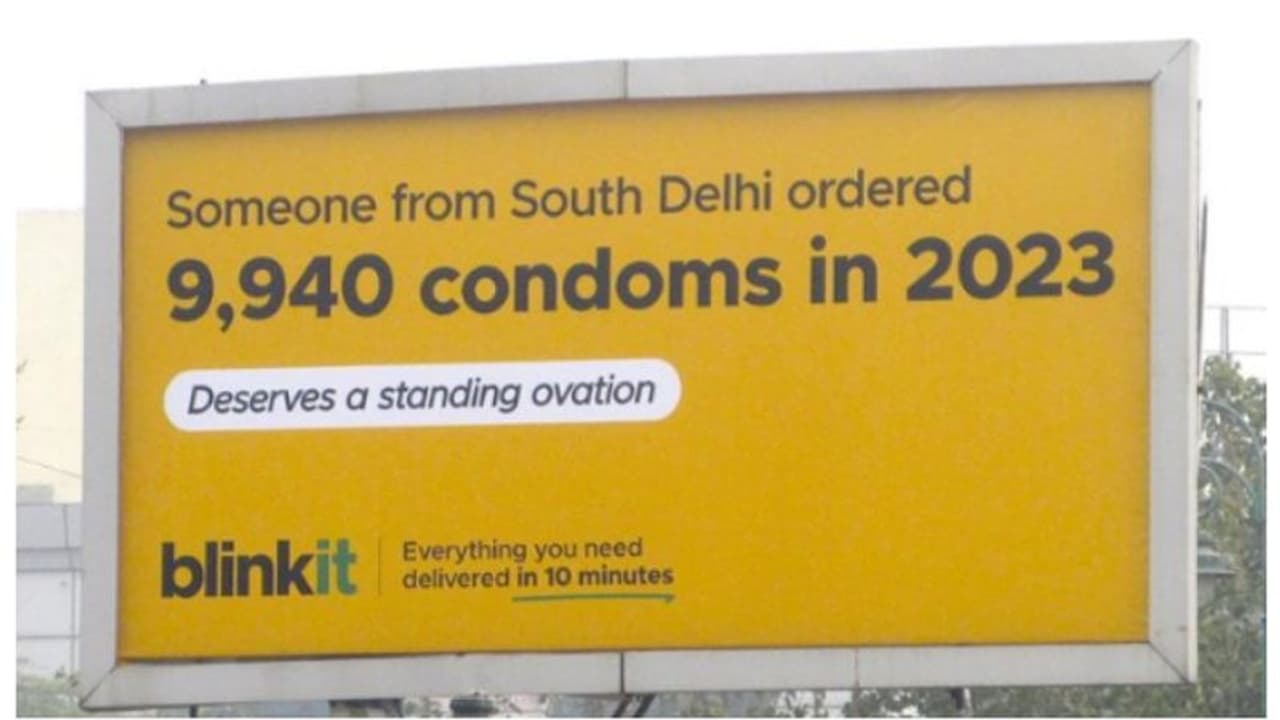 തെക്കന്‍ ദില്ലി ഇത്ര റൊമാന്‍റിക്കോ?; 2023 ല്‍ ഓര്‍ഡര്‍ ചെയ്തത് 9940 കോണ്ടം എന്ന് ബ്ലിങ്കിറ്റ് !