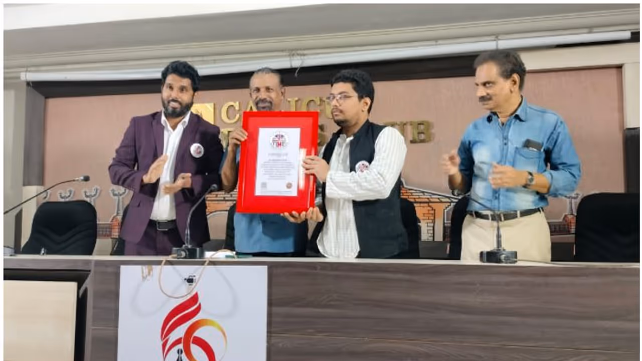 Kerala: LLB student from Kozhikode sets record for memory power Kerala: LLB student from Kozhikode sets record for memory power