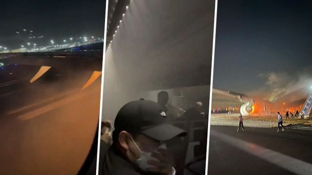 Chaos on Tokyo runway: Hundreds flee burning Japan Airlines plane; terrifying in flight video goes viral