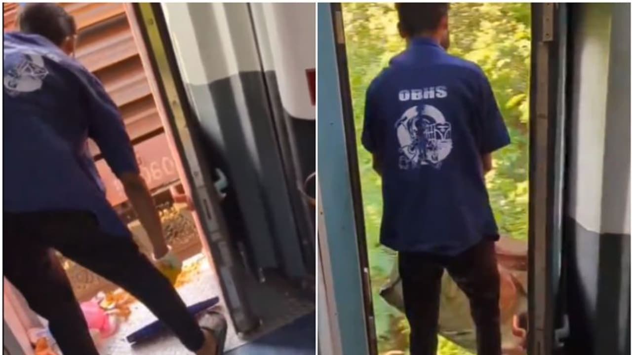 'ഇതാണോ ഇന്ത്യൻ റെയിൽവേയുടെ രീതി'; ചോദ്യം ചെയ്ത് സോഷ്യൽ മീ‍ഡിയ, ഞെട്ടിക്കുന്ന വീഡിയോ പുറത്ത്; പ്രതികരണം
