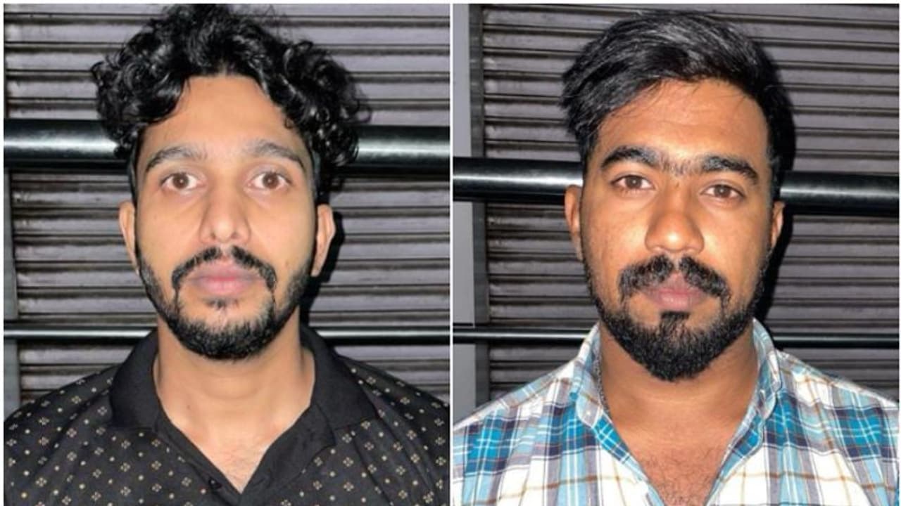 പൊലീസിനെ കണ്ടപാടെ പരിഭ്രമം; പരിശോധനയിൽ എം.ഡി.എം.എ, യുവാക്കൾ പിടിയിൽ പൊലീസിനെ കണ്ടപാടെ പരിഭ്രമം; പരിശോധനയിൽ എം.ഡി.എം.എ, യുവാക്കൾ പിടിയിൽ