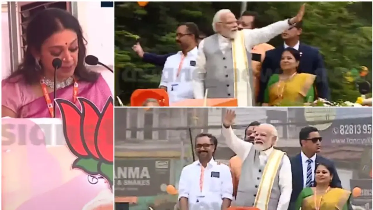 Kerala: Dancer actress Shobana faces flak on social media for attending PM Modi's Thrissur event