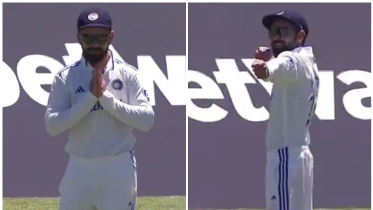 ഗ്യാലറിയില് ശ്രീരാമ സ്തുതിഗീതം! കേപ്ടൗണില് വില്ലുകുലച്ച് രാമനായി കോലി; വീഡിയോ ഏറ്റെടുത്ത് ആരാധകര് ഗ്യാലറിയില് ശ്രീരാമ സ്തുതിഗീതം! കേപ്ടൗണില് വില്ലുകുലച്ച് രാമനായി കോലി; വീഡിയോ ഏറ്റെടുത്ത് ആരാധകര്