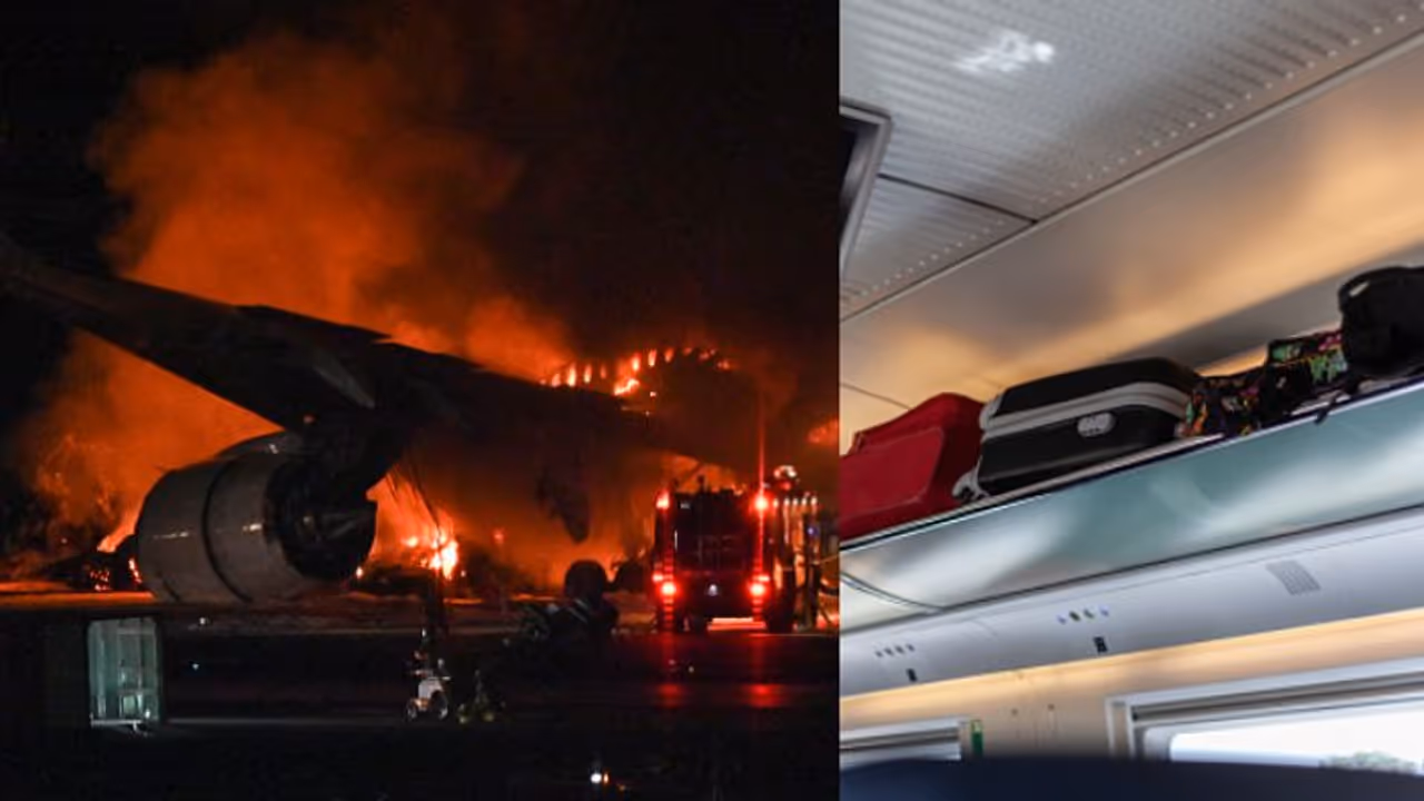 ടോക്കിയോയിലെ റൺവേയിൽ കൂട്ടിയിടിച്ച് തീ ആളിപ്പടർന്ന് വിമാനങ്ങൾ, യാത്രക്കാരെ രക്ഷിച്ചത് ഈ നിർദ്ദേശം... ടോക്കിയോയിലെ റൺവേയിൽ കൂട്ടിയിടിച്ച് തീ ആളിപ്പടർന്ന് വിമാനങ്ങൾ, യാത്രക്കാരെ രക്ഷിച്ചത് ഈ നിർദ്ദേശം...