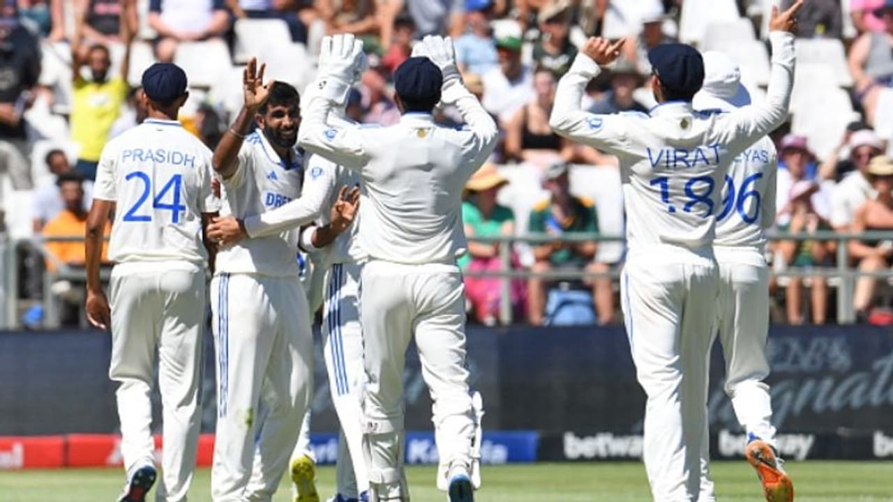 ബുമ്രക്ക് 5 വിക്കറ്റ്, പൊരുതി മാർക്രം; കേപ്ടൗണിൽ ഇന്ത്യയുടെ ഒന്നാം ഇന്നിംഗ്സ് ലീഡ് മറികടന്ന് ദക്ഷിണാഫ്രിക്ക ബുമ്രക്ക് 5 വിക്കറ്റ്, പൊരുതി മാർക്രം; കേപ്ടൗണിൽ ഇന്ത്യയുടെ ഒന്നാം ഇന്നിംഗ്സ് ലീഡ് മറികടന്ന് ദക്ഷിണാഫ്രിക്ക