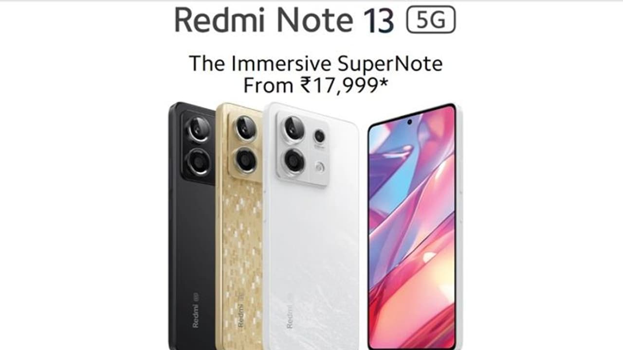 Redmi Note 13, 'slimmest Note ever', launched in India under Rs 20,000