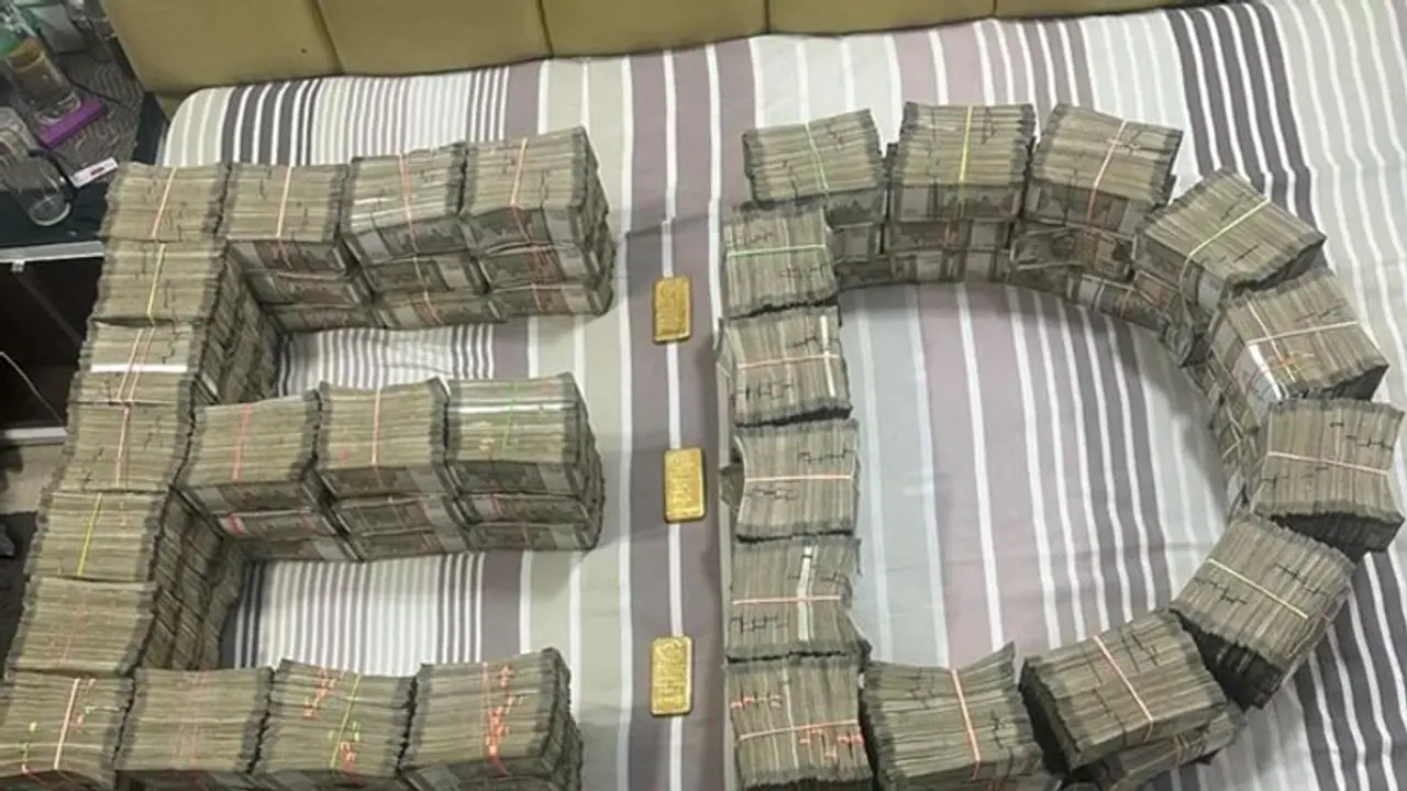 காங்கிரஸ் எம்.எல்.ஏ. வீட்டில் அமலாக்கத்துறை சோதனை: துப்பாக்கிகள், மதுபாட்டில்கள், ரூ.5 கோடி பறிமுதல்!