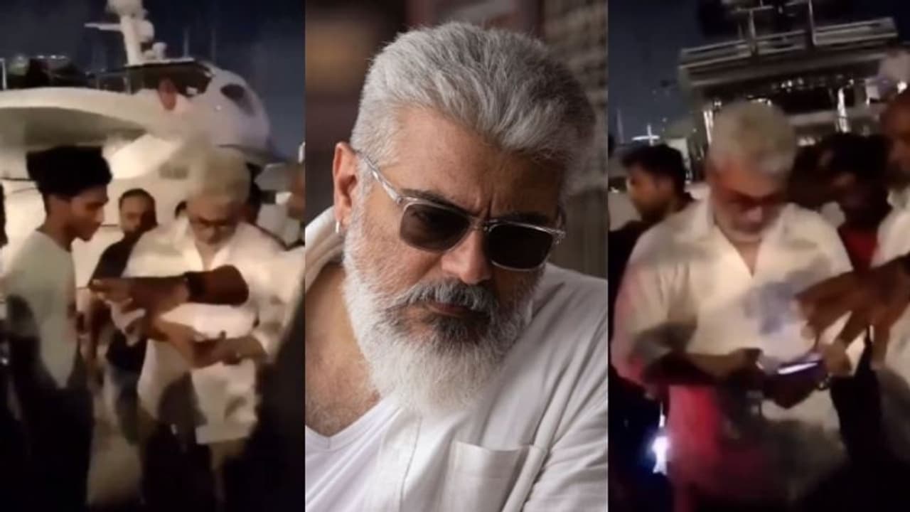 'ഇത്ര വലിയ തെറ്റോ ?'; വീഡിയോ എടുത്ത് ആരാധകൻ, ഫോൺ പിടിച്ചുവാങ്ങി അജിത്, വിമർശനം 'ഇത്ര വലിയ തെറ്റോ ?'; വീഡിയോ എടുത്ത് ആരാധകൻ, ഫോൺ പിടിച്ചുവാങ്ങി അജിത്, വിമർശനം