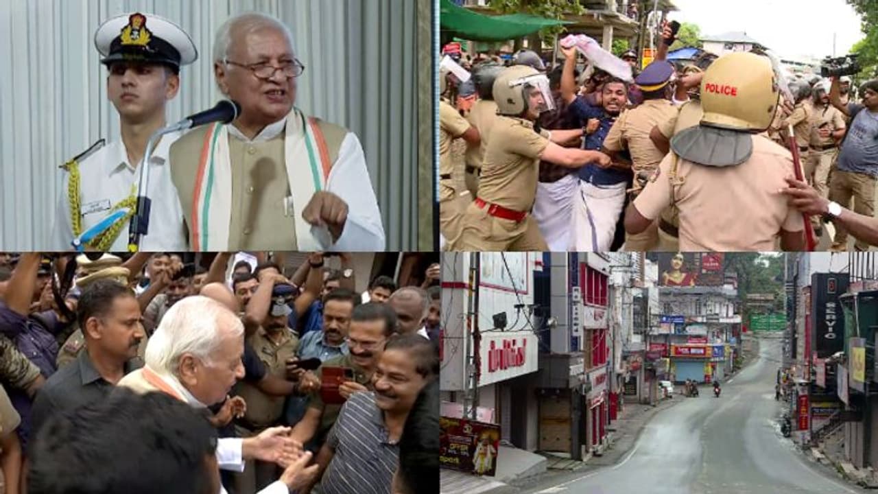 'I do not feel threatened by these protests...' Kerala Governor on LDF protests in Idukki 'I do not feel threatened by these protests...' Kerala Governor on LDF protests in Idukki