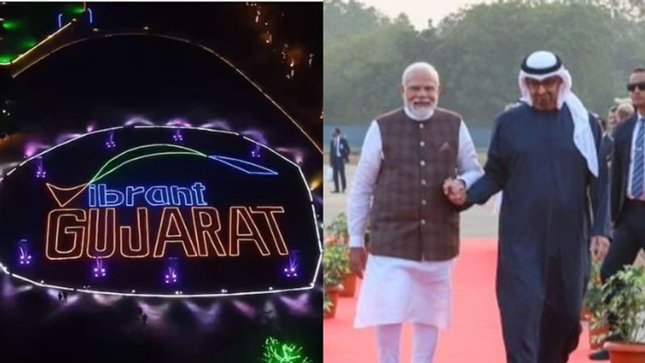 വമ്പൻ നിക്ഷേപങ്ങളുമായി വൈബ്രന്‍റ് ഗുജറാത്ത് സമ്മിറ്റ്; ഇന്ത്യയുമായുള്ള ബന്ധം ശക്തമാക്കുമെന്ന് യുഎഇ പ്രസിഡന്‍റ്