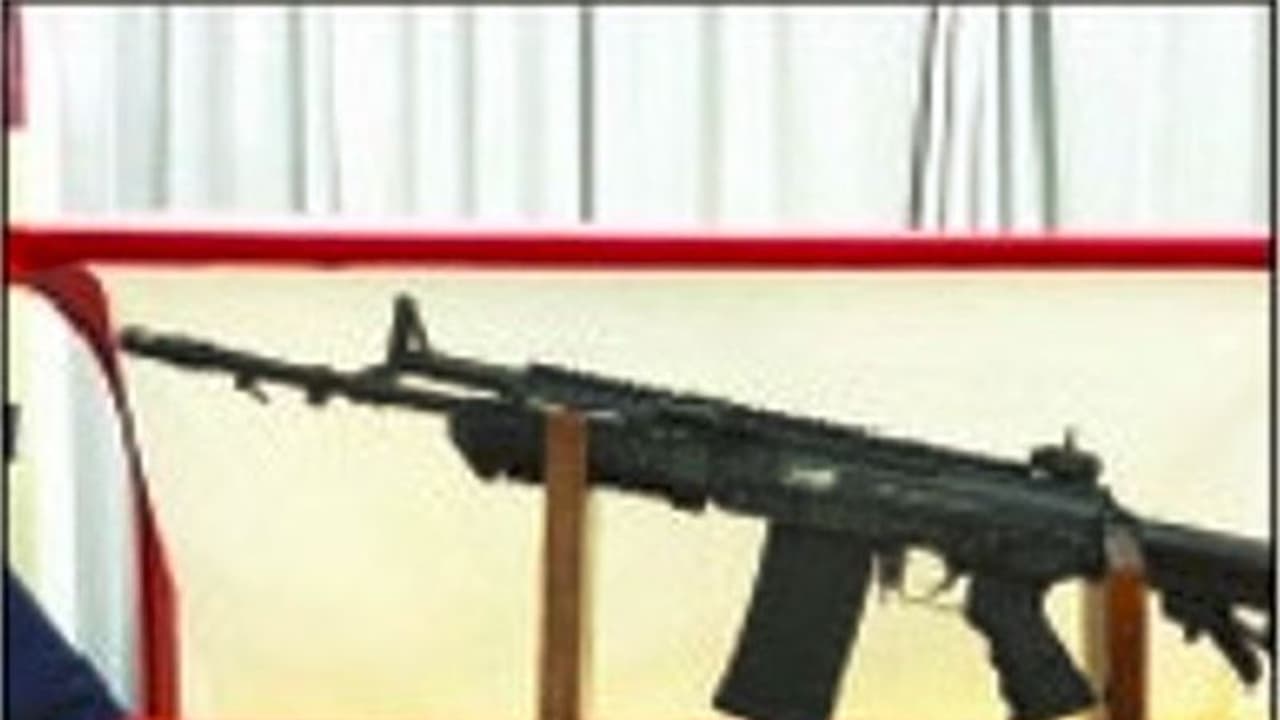 ಕೇವಲ 100 ದಿನದಲ್ಲಿ ರೆಡಿಯಾಯ್ತು ಉಗ್ರಂ ಸ್ವದೇಶಿ ರೈಫಲ್ ! ಕೇವಲ 100 ದಿನದಲ್ಲಿ ರೆಡಿಯಾಯ್ತು ಉಗ್ರಂ ಸ್ವದೇಶಿ ರೈಫಲ್ !