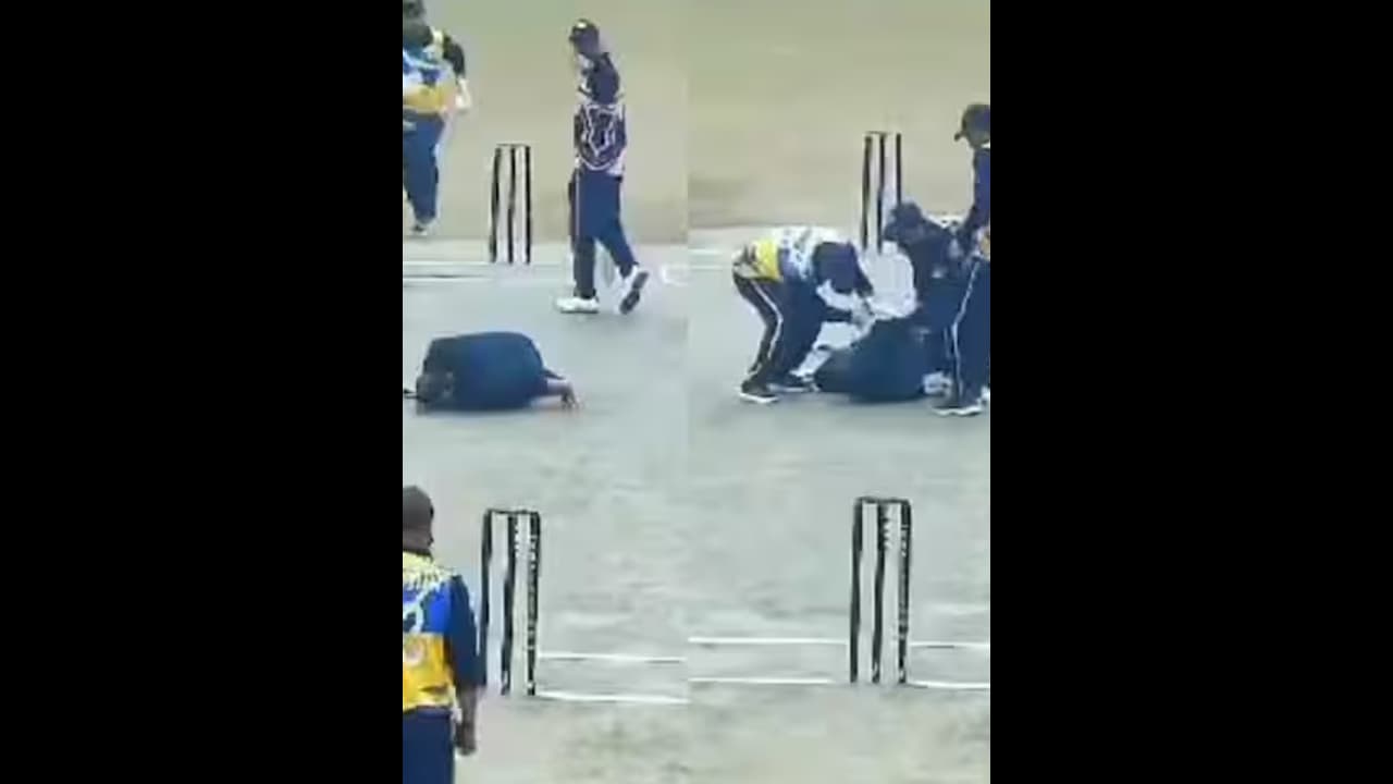 క్రికెట్ ఆడుతూ కుప్పకూలాడు.. గ్రౌండ్ లోనే గుండెపోటుతో ప్లేయర్ మృతి క్రికెట్ ఆడుతూ కుప్పకూలాడు.. గ్రౌండ్ లోనే గుండెపోటుతో ప్లేయర్ మృతి