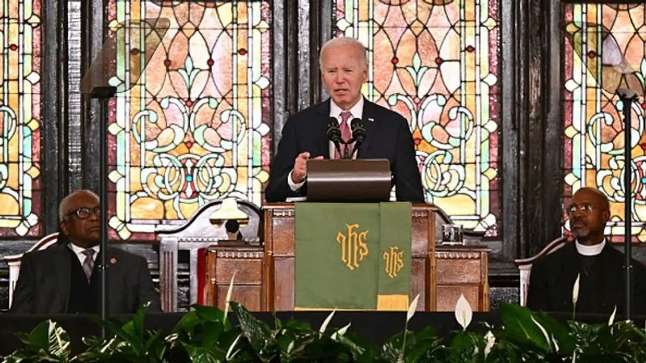 '20,000 Palestinians, their blood is on your hands': Biden's speech disrupted with Gaza ceasefire call (WATCH)