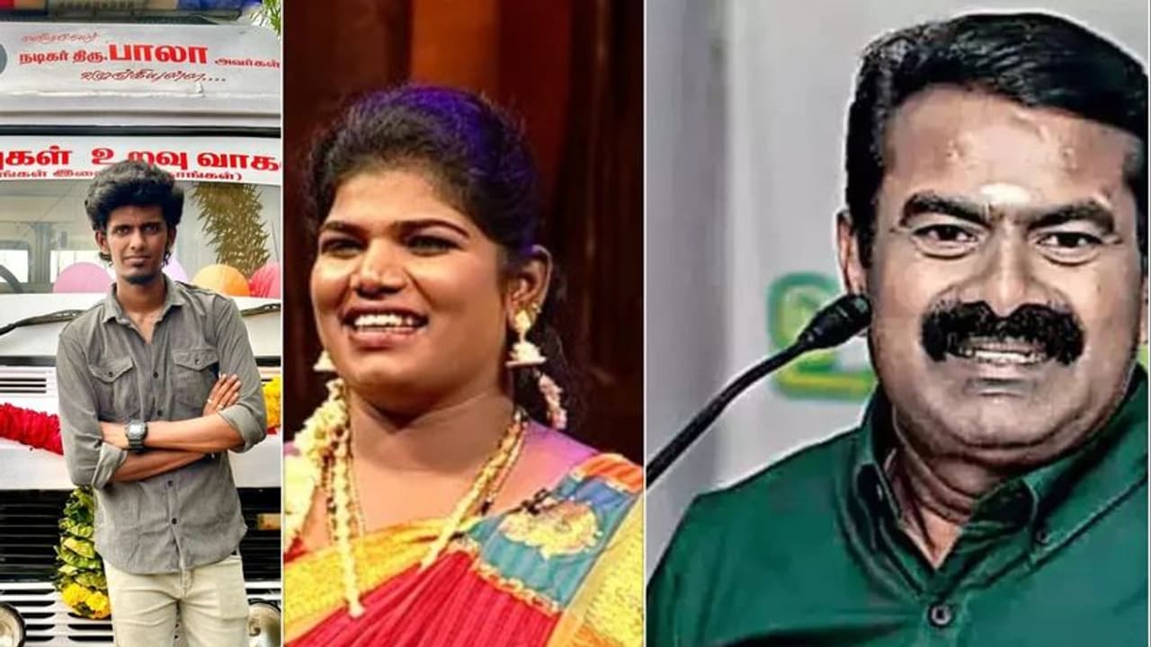 தம்பி பாலா, அறந்தாங்கி நிஷாவின் செயல் மனிதநேயம் உயிரோடு இருப்பதை காட்டுகிறது சீமான் புகழாரம் தம்பி பாலா, அறந்தாங்கி நிஷாவின் செயல் மனிதநேயம் உயிரோடு இருப்பதை காட்டுகிறது சீமான் புகழாரம்