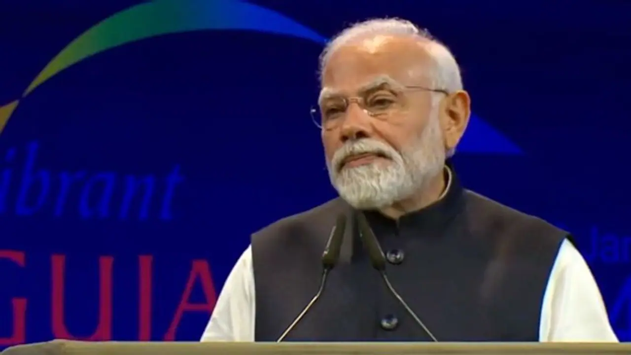 At Vibrant Gujarat 2024, PM Modi sets new goal: A developed India by 2024 Independence centenary (WATCH) At Vibrant Gujarat 2024, PM Modi sets new goal: A developed India by 2024 Independence centenary (WATCH)
