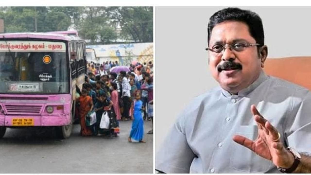  தற்காலிக ஓட்டுநர்கள் இயக்கும் அரசுப் பேருந்துகள் மீதான அச்சத்தையும் அதிகரித்துள்ளது டிடிவி தினகரன்