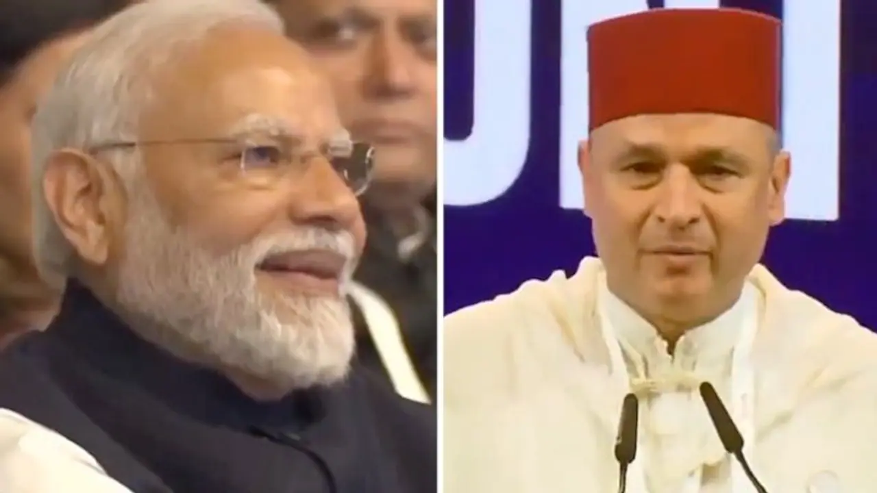 Viral video: Morocco minister applauded for addressing Modi as PM of 'Bharat' at Vibrant Gujarat 2024 Viral video: Morocco minister applauded for addressing Modi as PM of 'Bharat' at Vibrant Gujarat 2024
